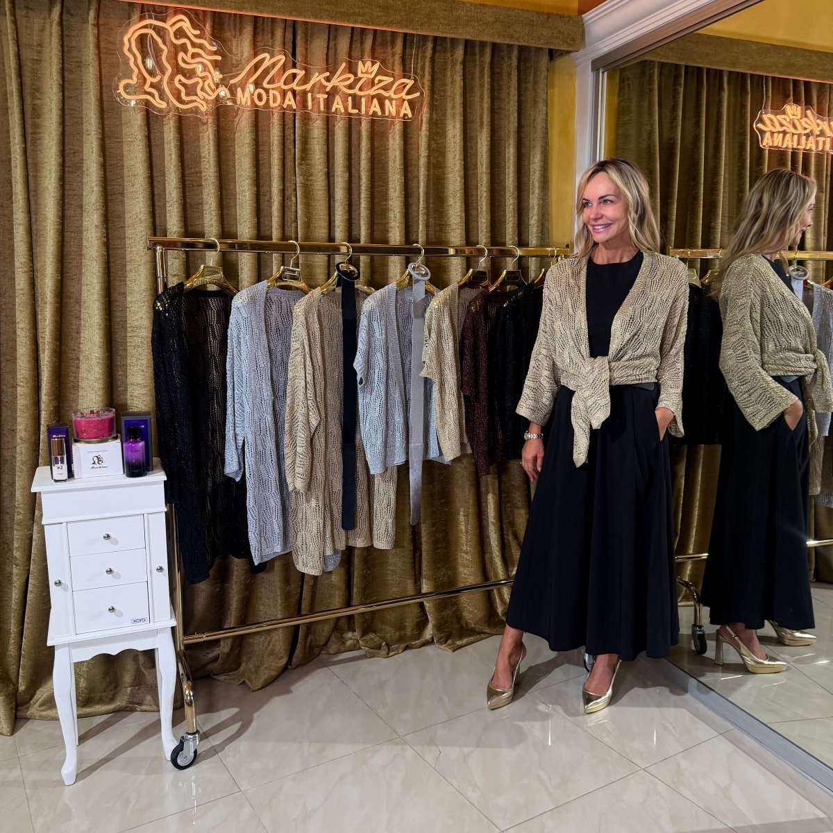 Blúzky, svetríky, kardigány, roláky, košele - Markiza Moda Italiana