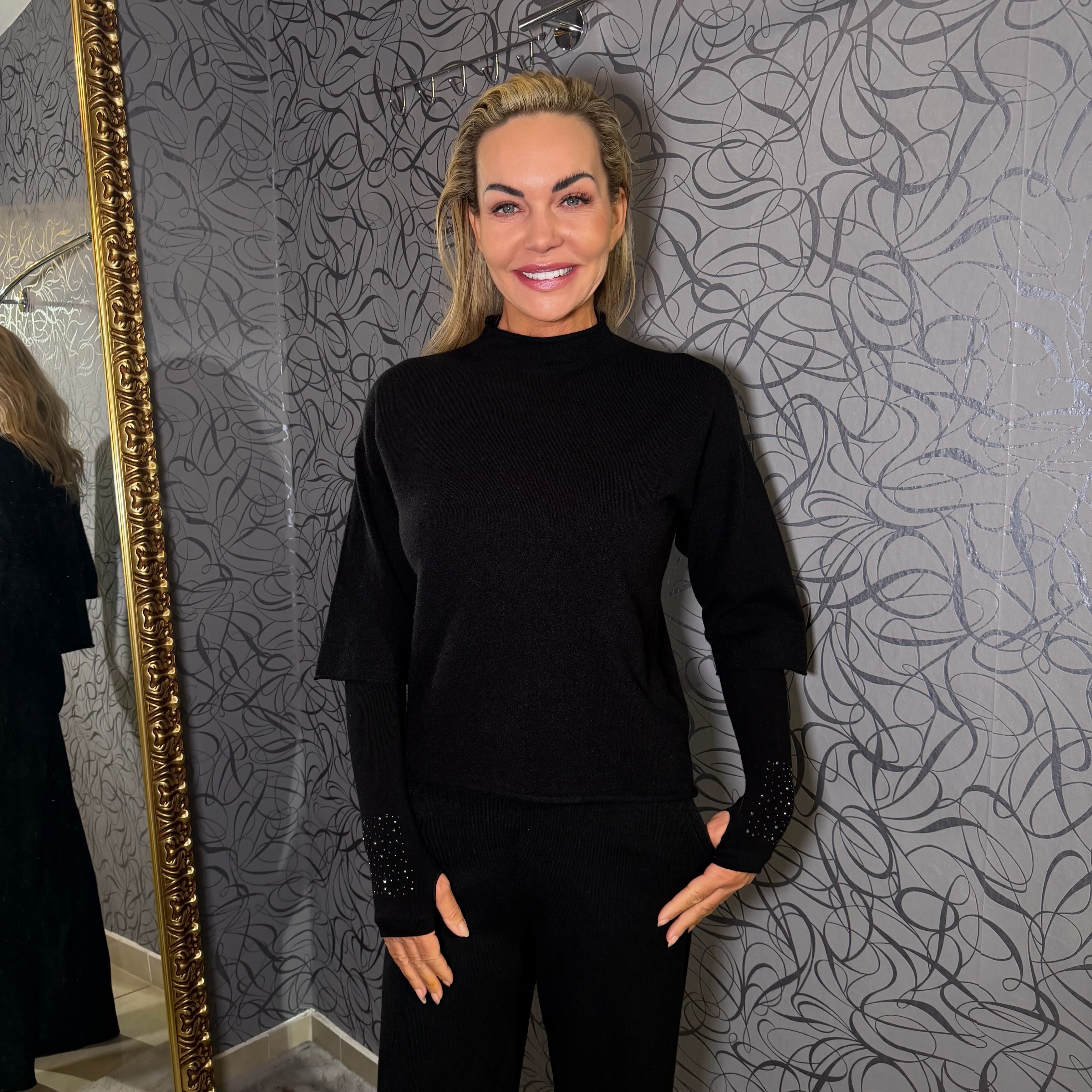 Sveter Athena s rukávom