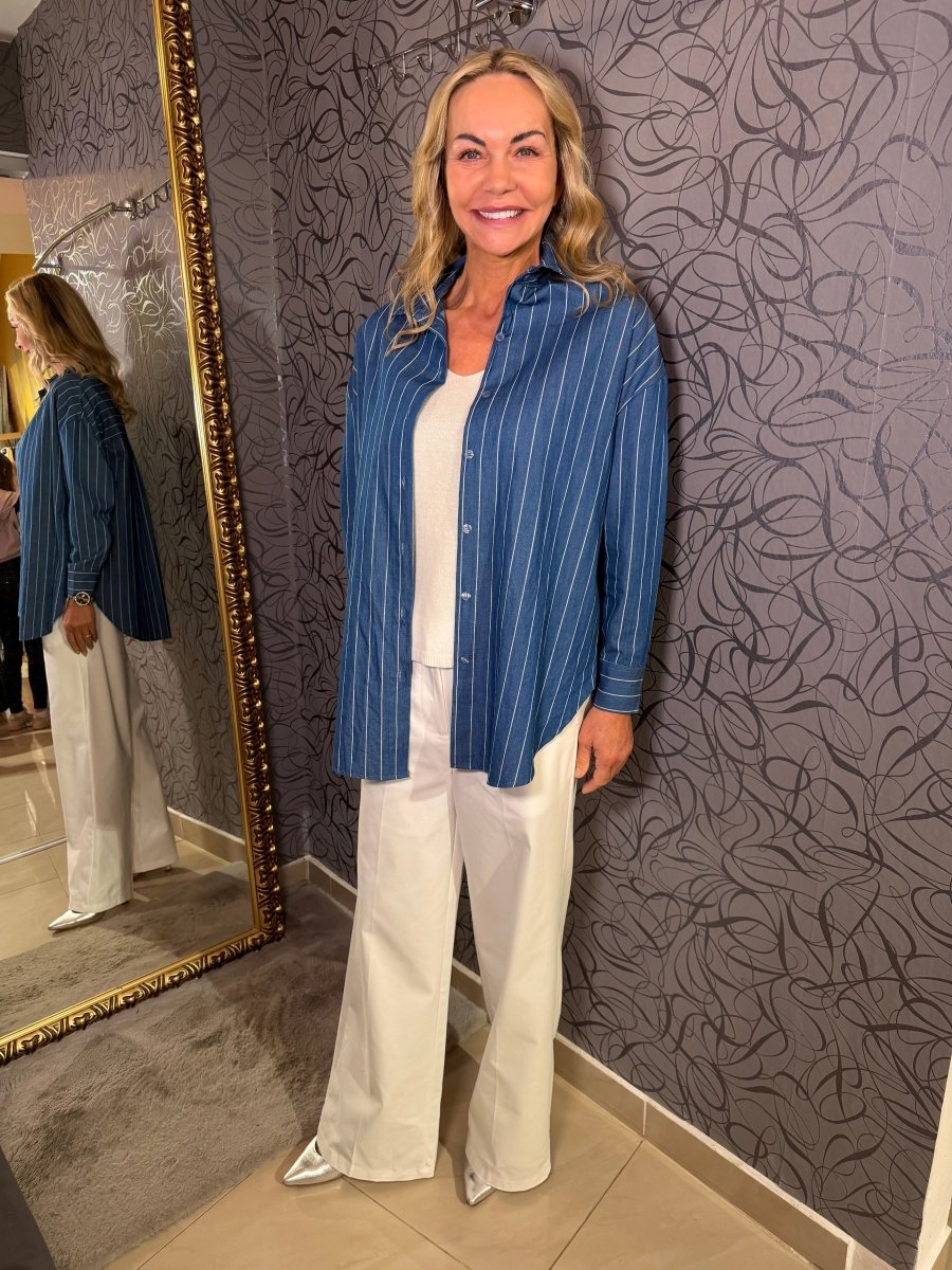 Blúzka Jeans - Markiza Moda Italiana