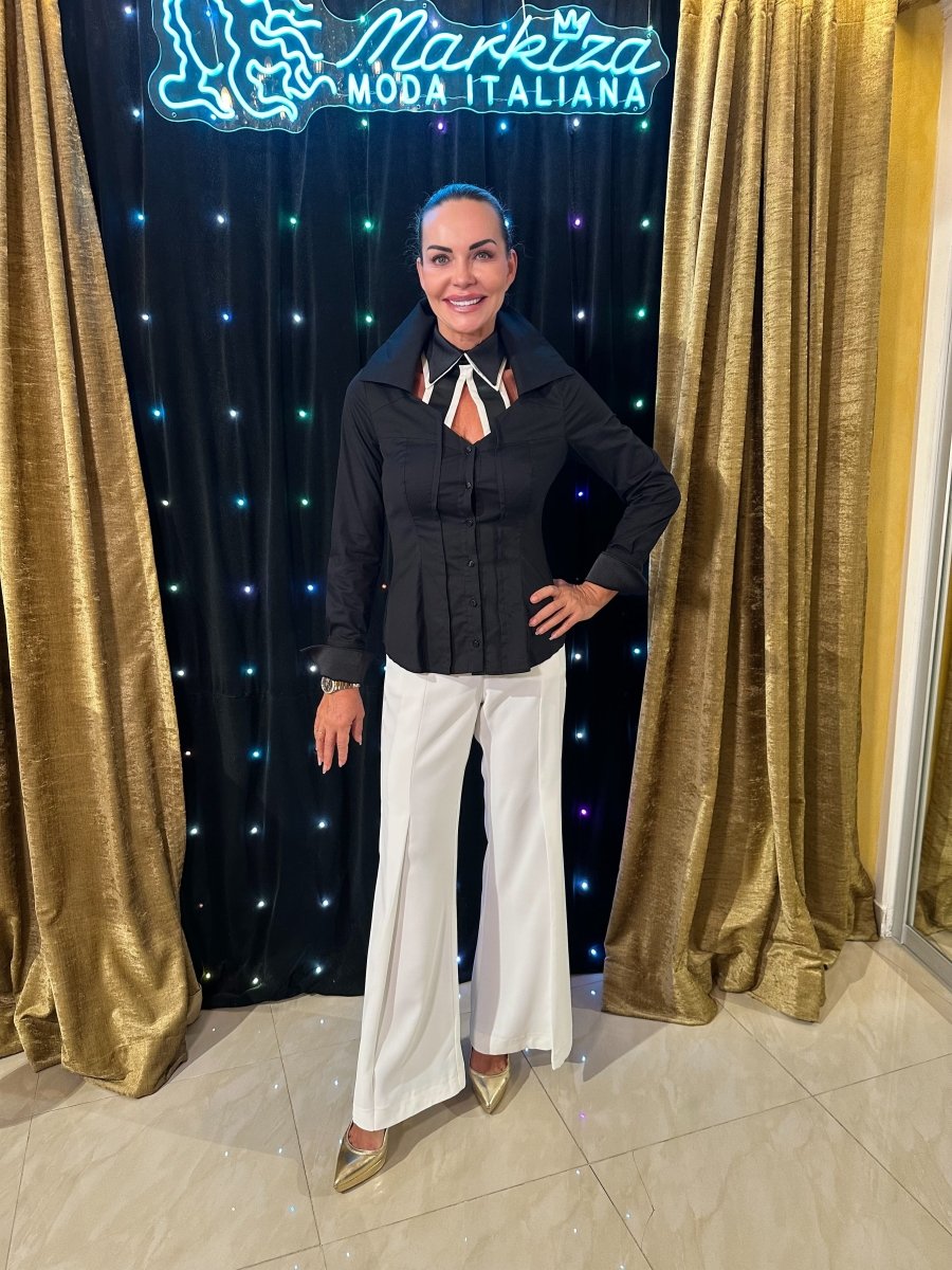 Blúzka košeľová Carla - Markiza Moda Italiana