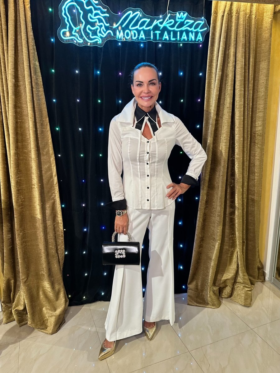 Blúzka košeľová Carla - Markiza Moda Italiana