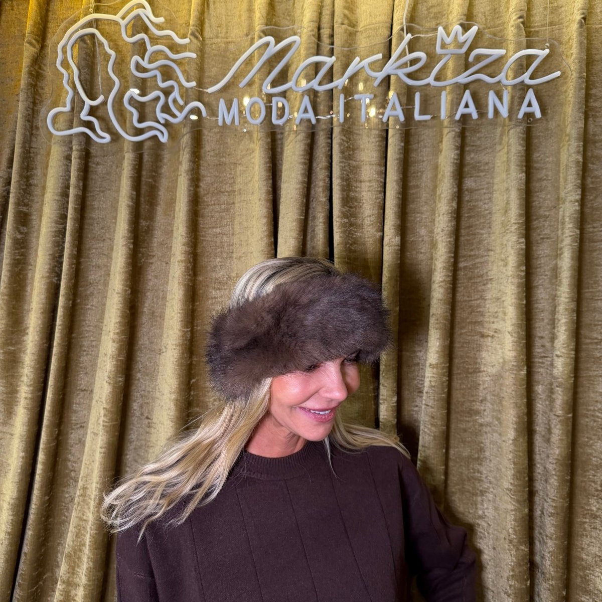 Čelenka kožušinová - Markiza Moda Italiana