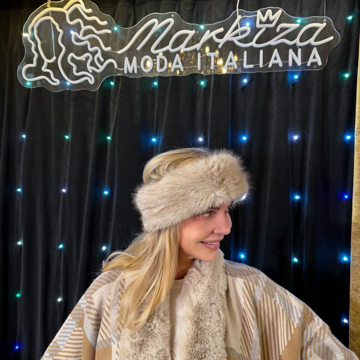 Čelenka kožušinová - Markiza Moda Italiana