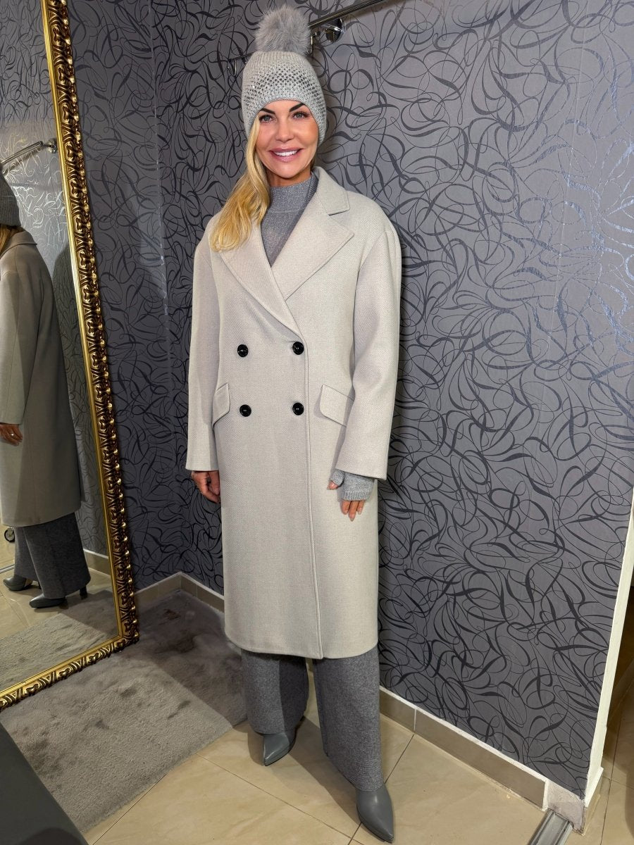 Kabát Grigio - Markiza Moda Italiana