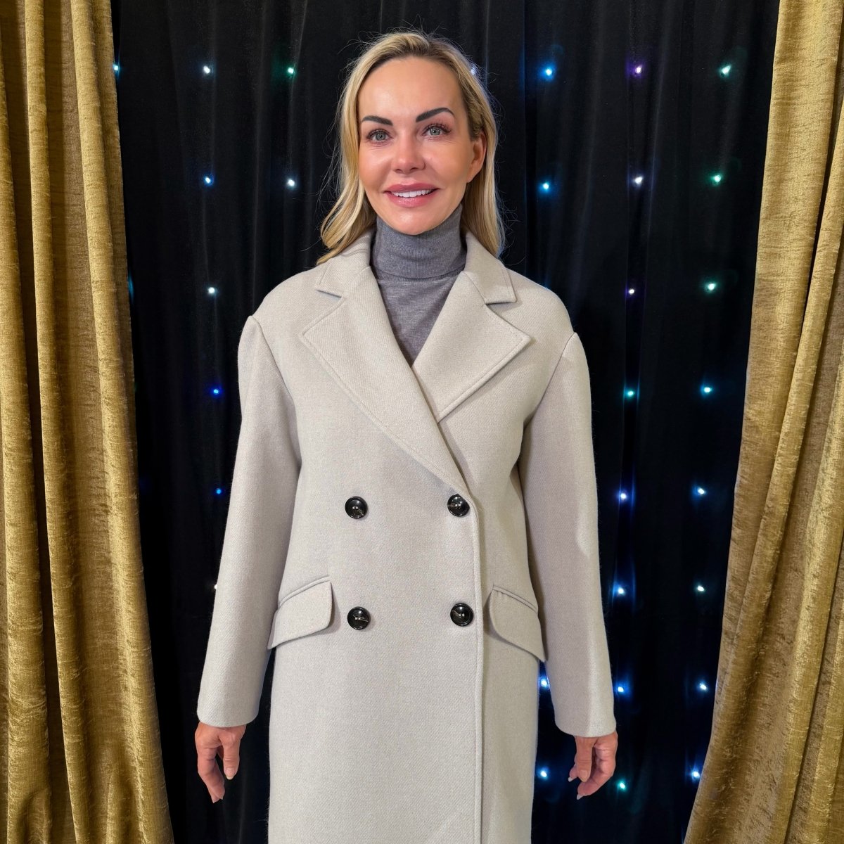 Kabát Grigio - Markiza Moda Italiana