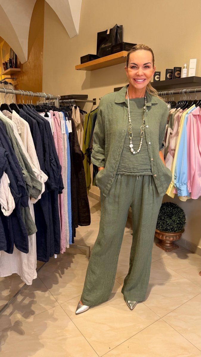 Košeľa Purolino - Markiza Moda Italiana