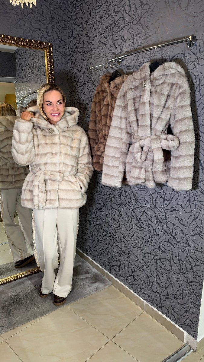 Kožuch Paris dlhý rukáv - Markiza Moda Italiana