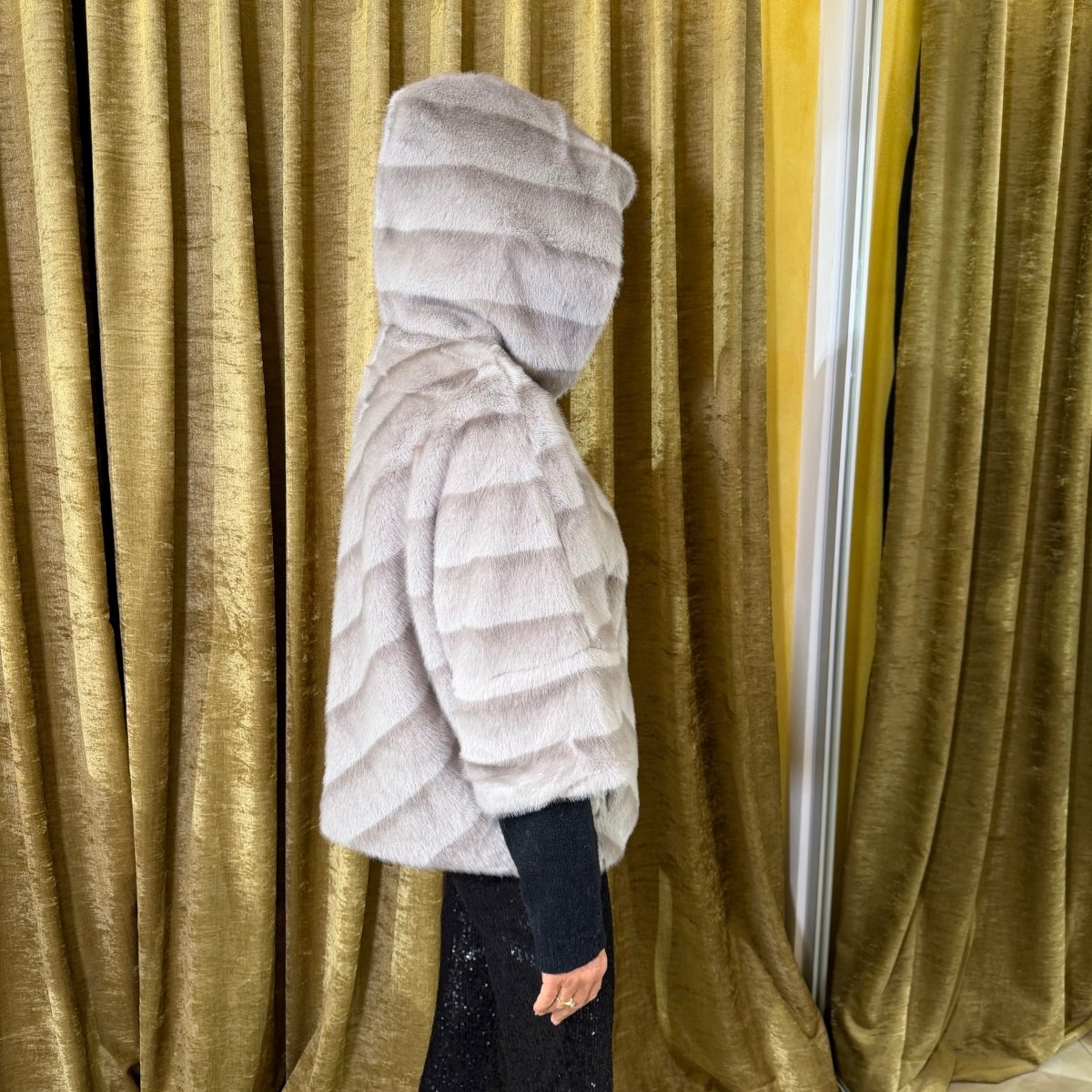 Kožuch Paris s kapuckou - Markiza Moda Italiana