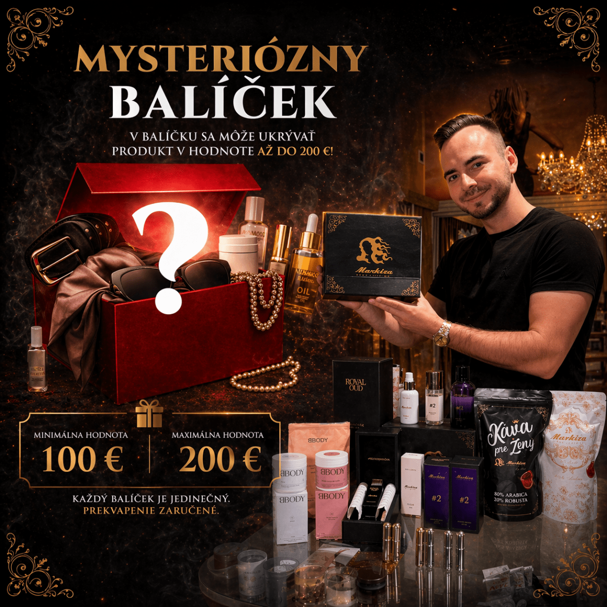 Mysteriózny balíček - Markiza Moda Italiana