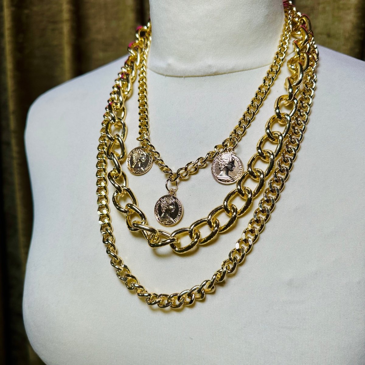 Náhrdelník Gold - Markiza Moda Italiana