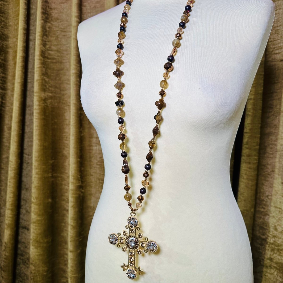 Náhrdelník kríž - Markiza Moda Italiana