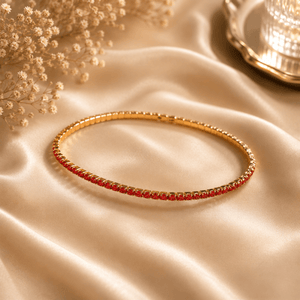 Náramok Cartier červený - Markiza Moda Italiana