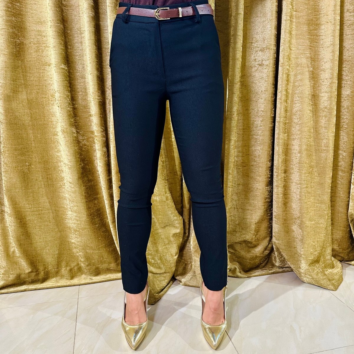 Nohavice Black - Markiza Moda Italiana