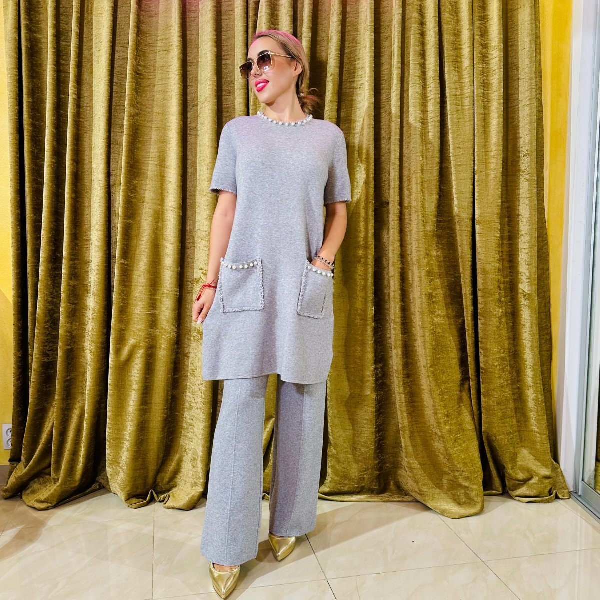 Nohavice Classic - Markiza Moda Italiana