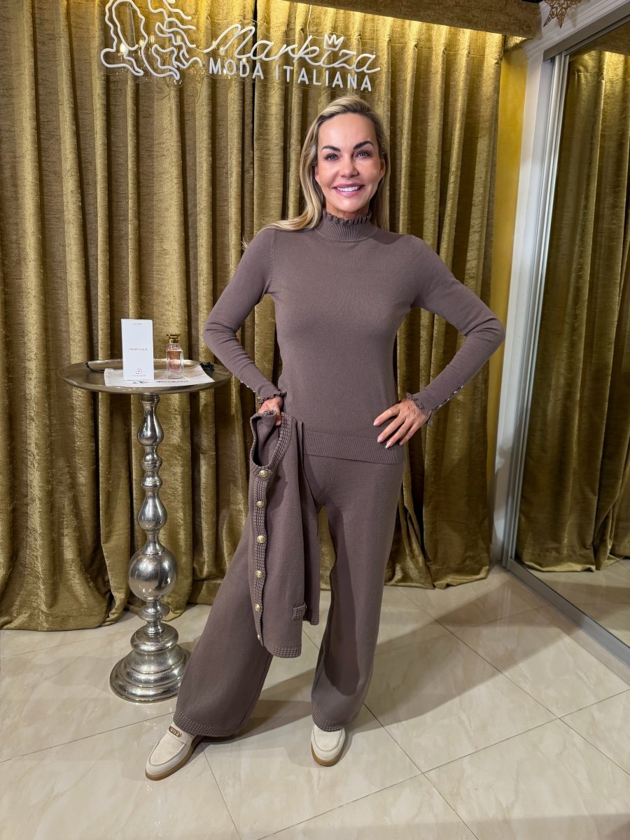 Polorolák s gombičkami - Markiza Moda Italiana