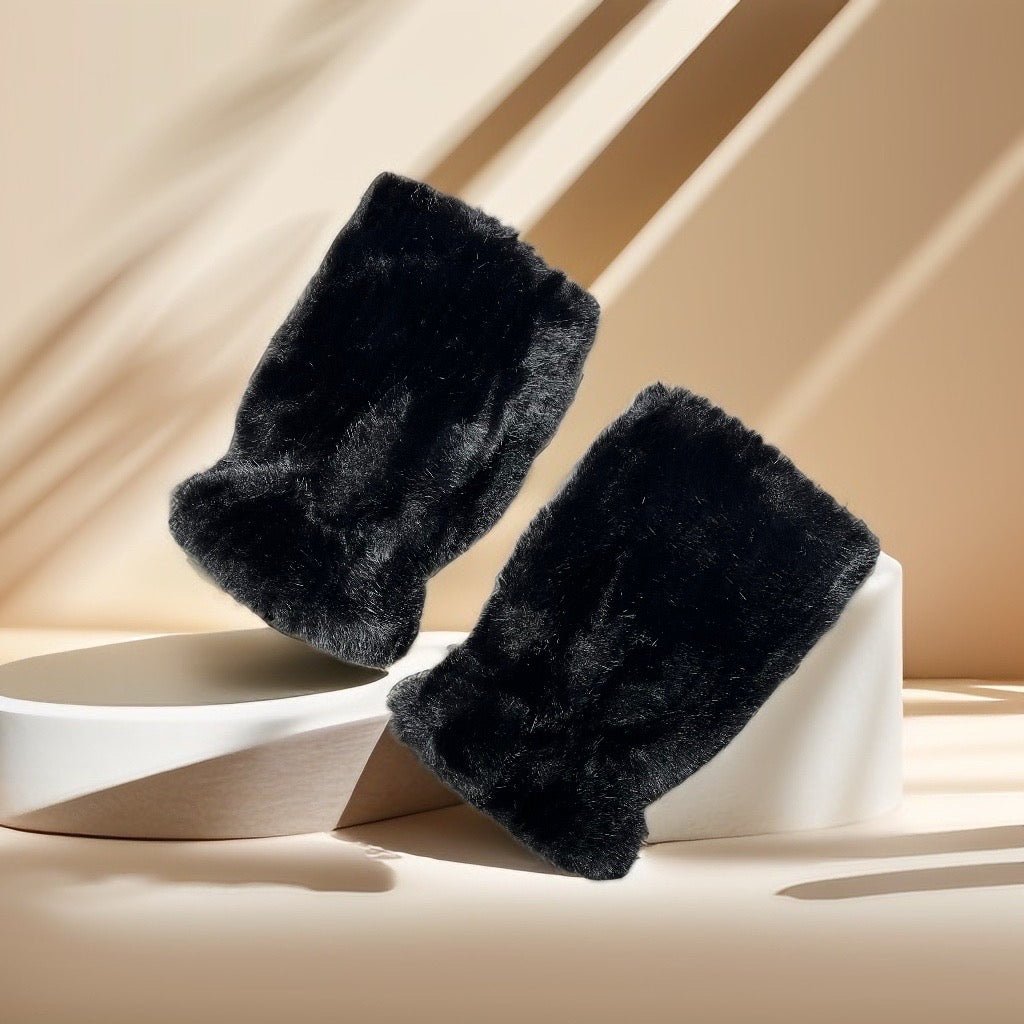 Rukavice bez prstov kožušinové - Markiza Moda Italiana