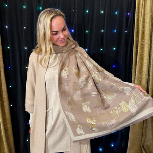 Šál Mačička - Markiza Moda Italiana