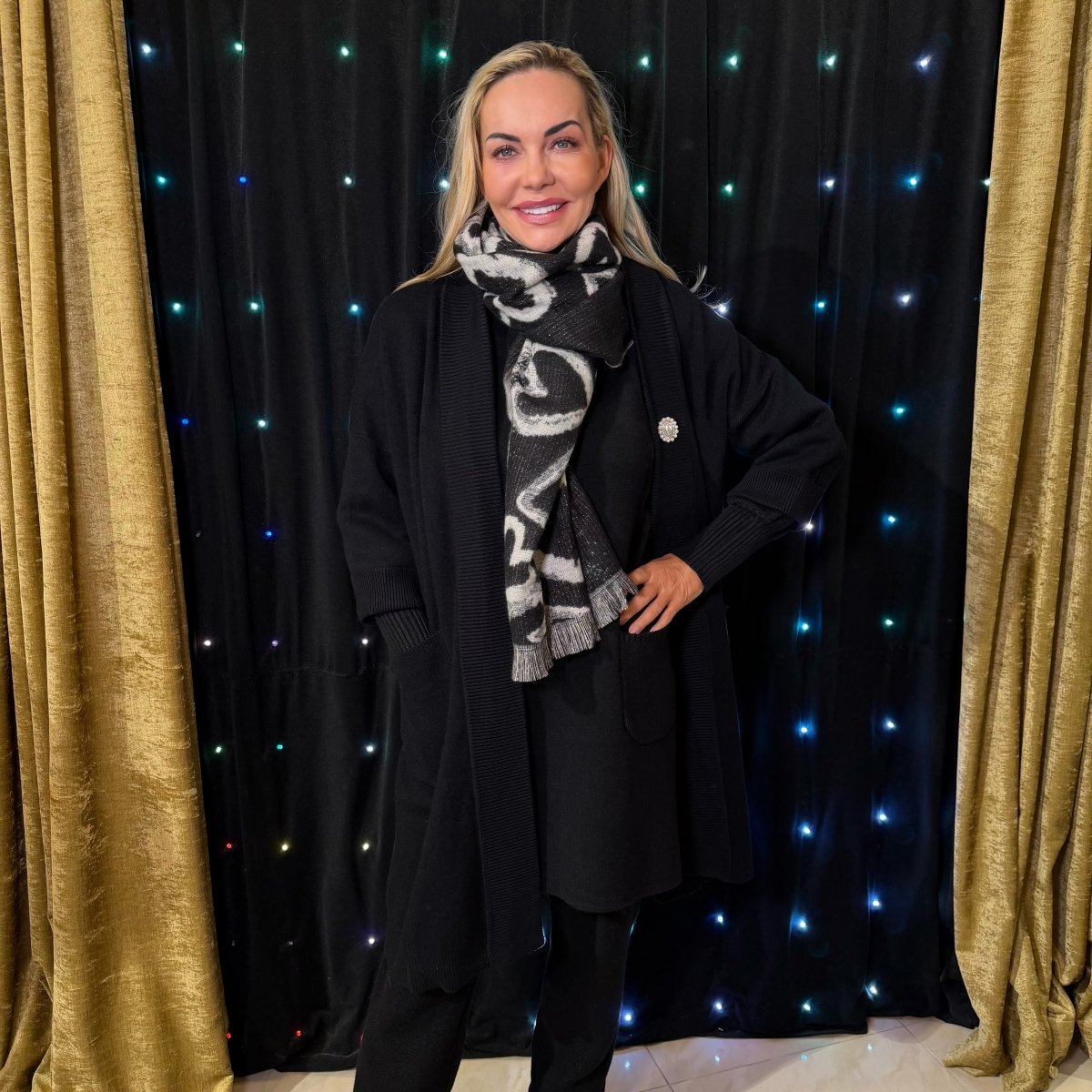 Šál srdiečko - Markiza Moda Italiana