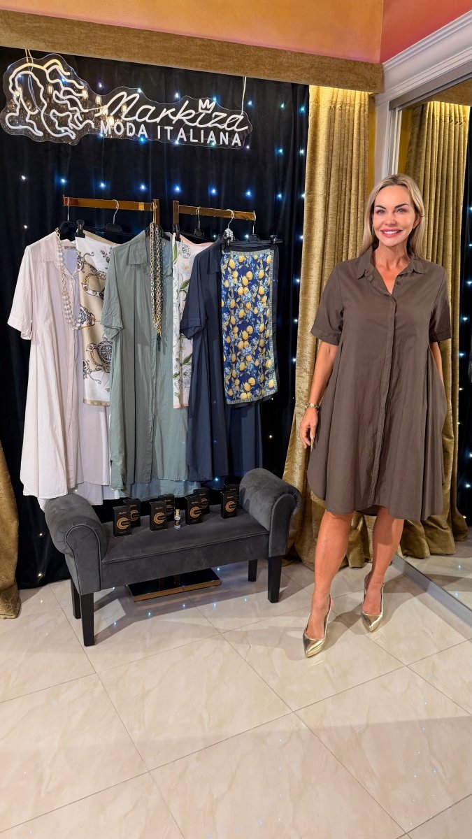 Šaty Capri 2 + olej esencia - Markiza Moda Italiana