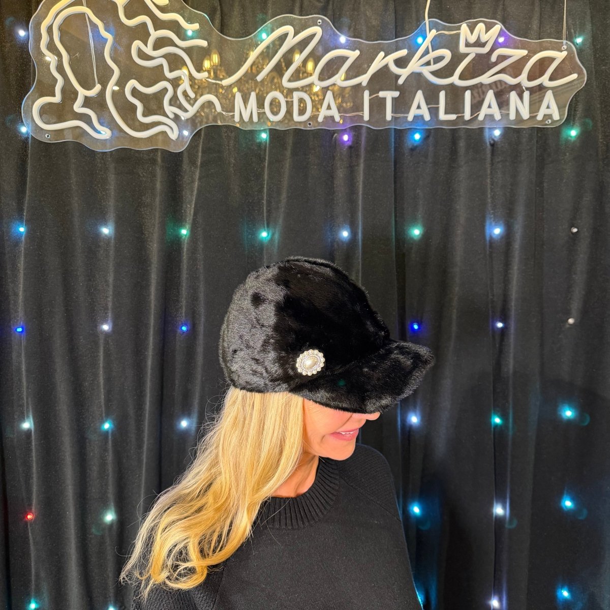 Šiltovka kožušinová - Markiza Moda Italiana