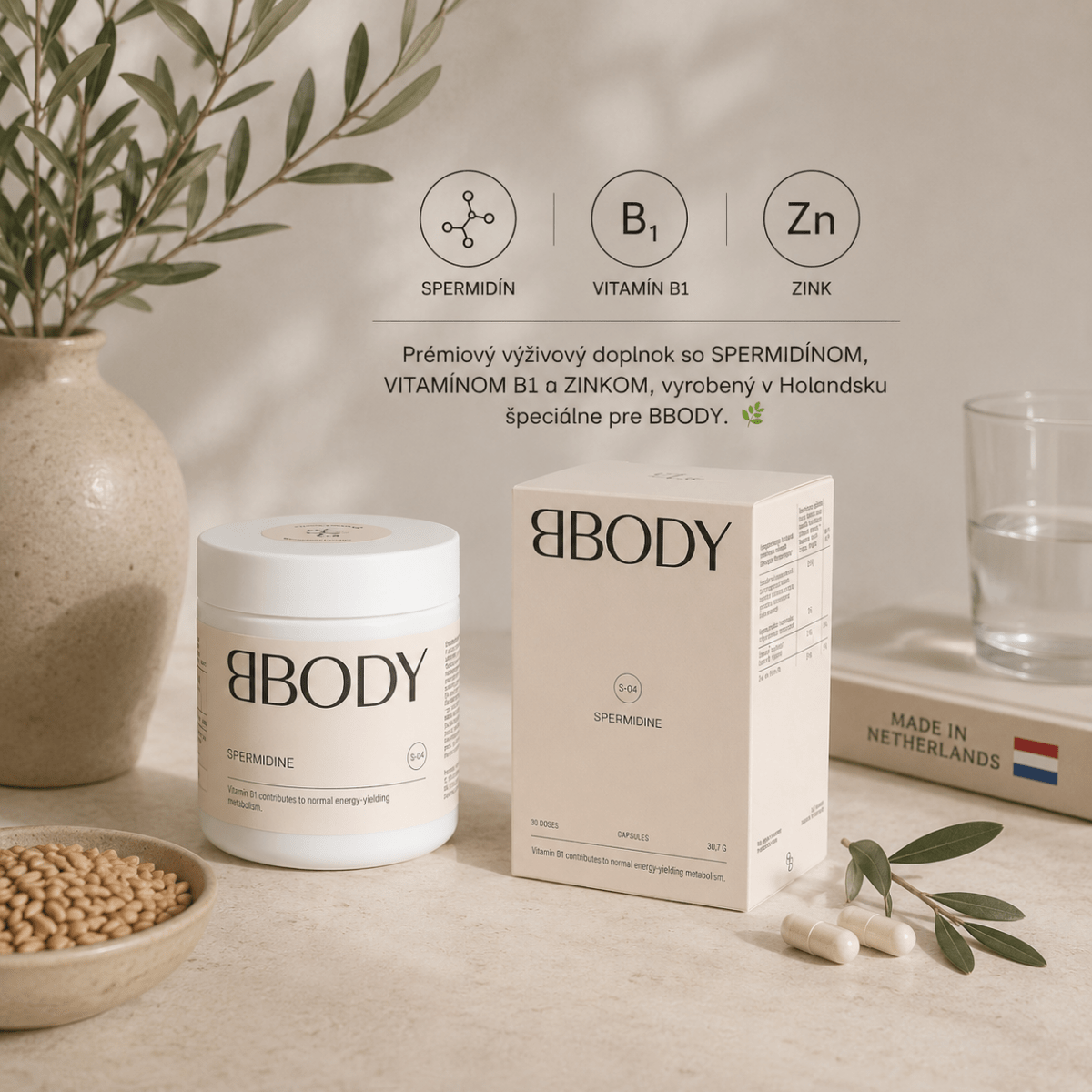 SPERMIDÍN - BBODY - Markiza Moda Italiana