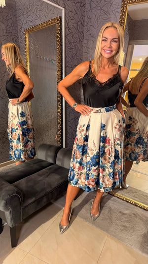 Sukňa Flower - Markiza Moda Italiana