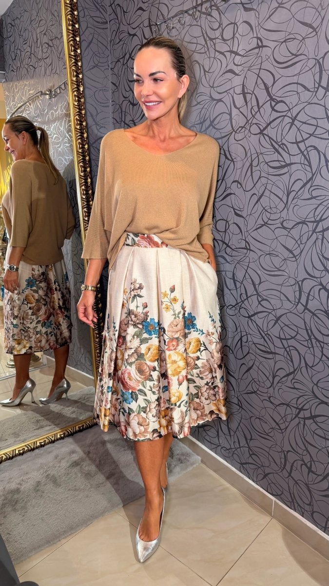Sukňa Flower - Markiza Moda Italiana