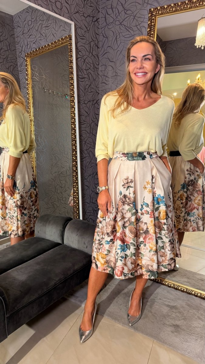 Sukňa Flower - Markiza Moda Italiana