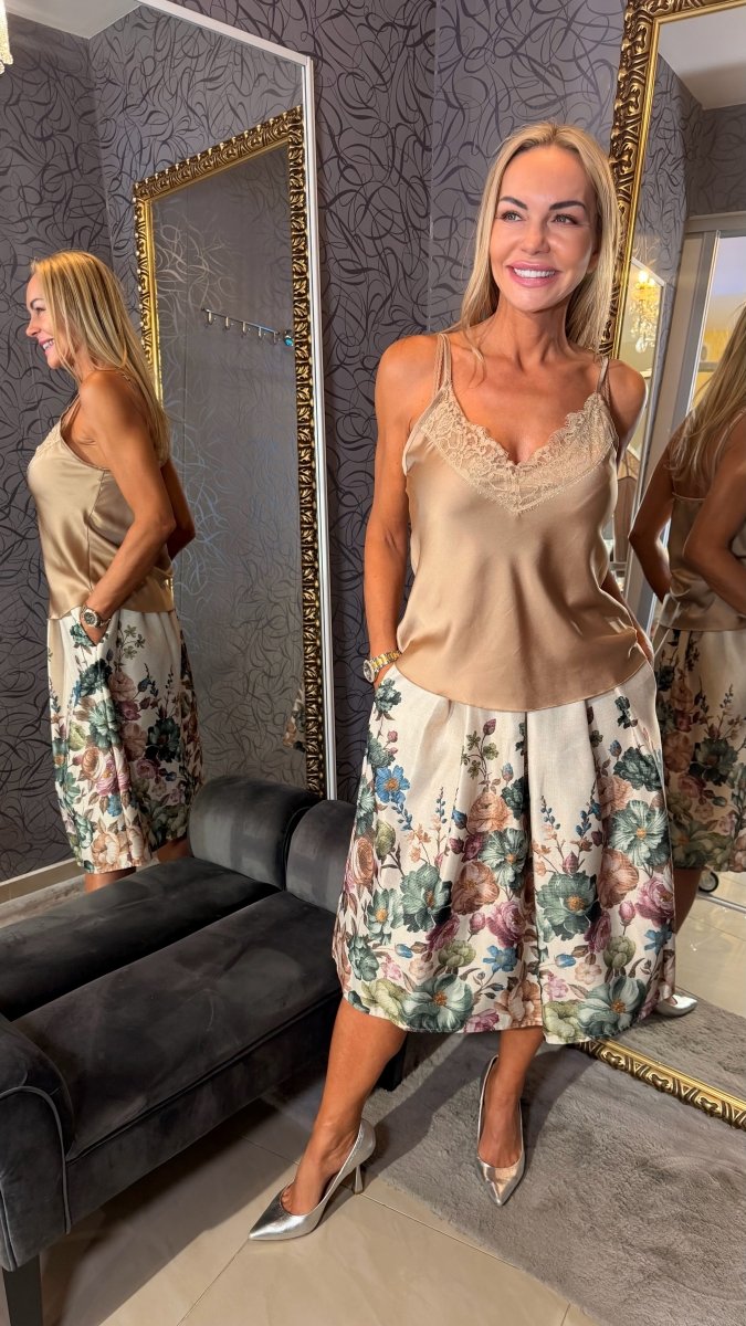 Sukňa Flower - Markiza Moda Italiana