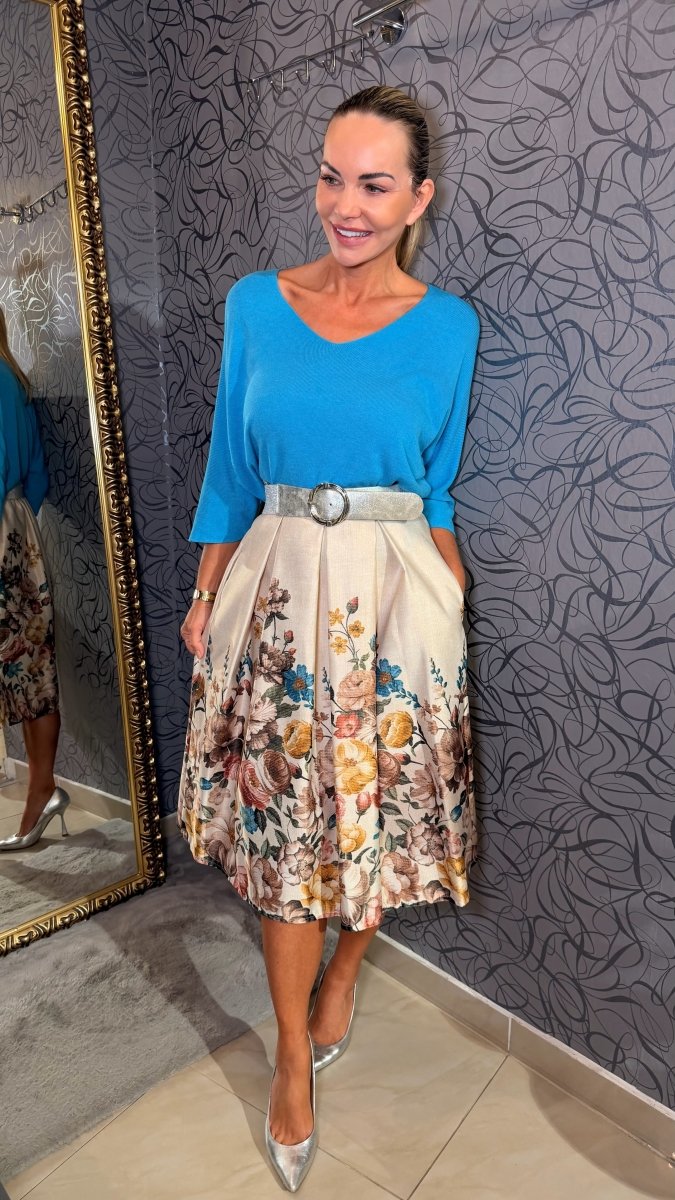 Sukňa Flower - Markiza Moda Italiana