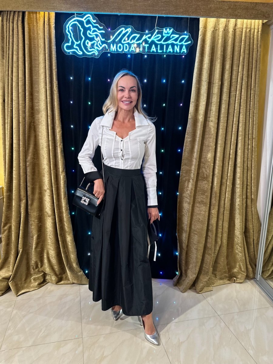 Sukňa šušťáková - Markiza Moda Italiana