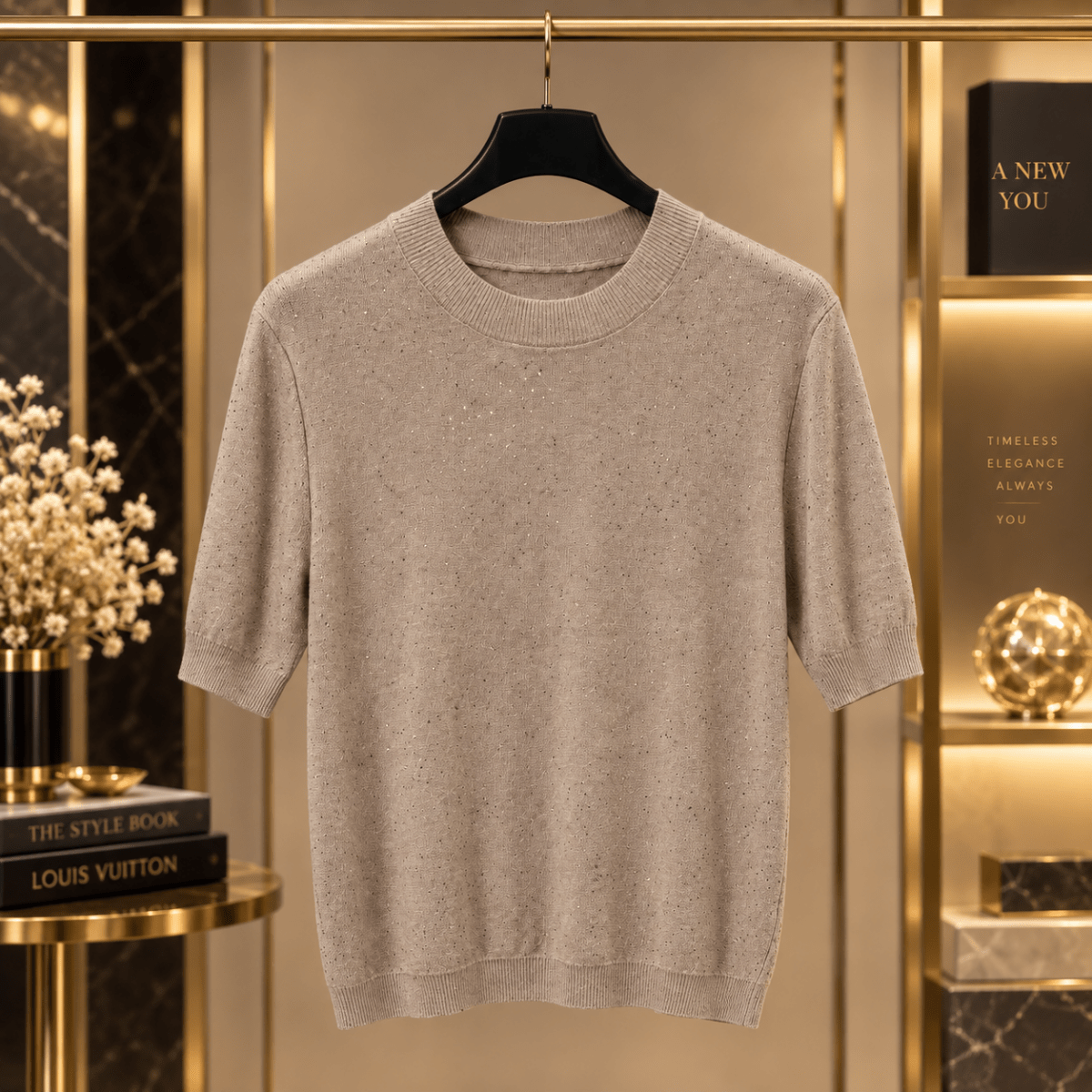 Sveter Luka s krátkym rukávom - Markiza Moda Italiana
