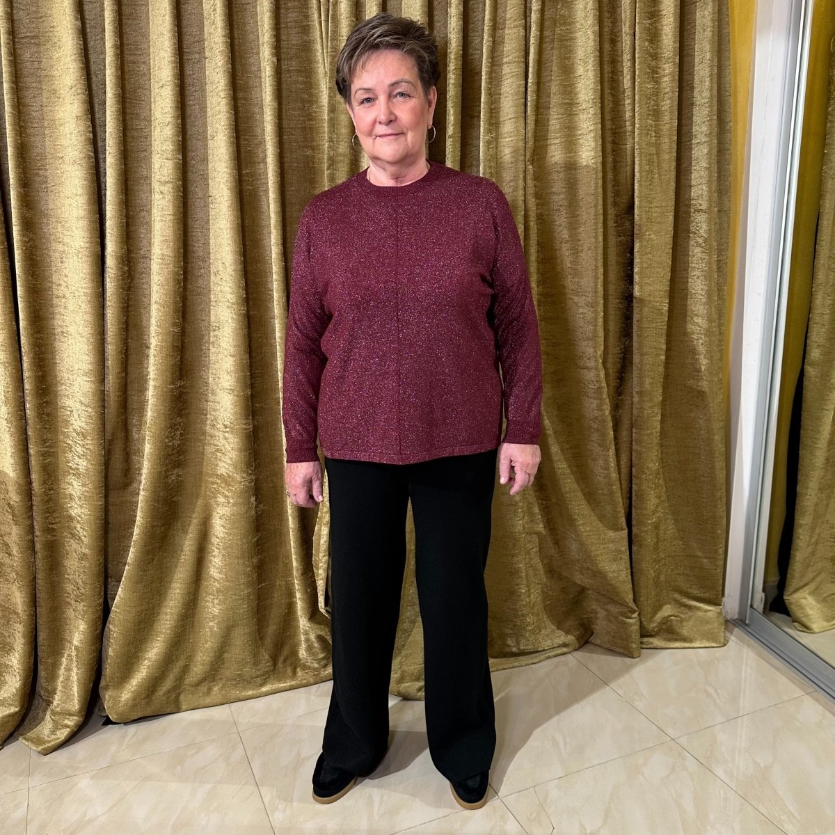 Sveter Lurex Comfort - Markiza Moda Italiana