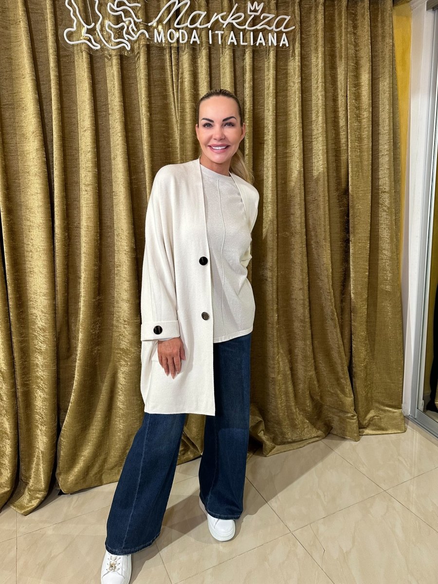 Sveter Lurex Comfort - Markiza Moda Italiana