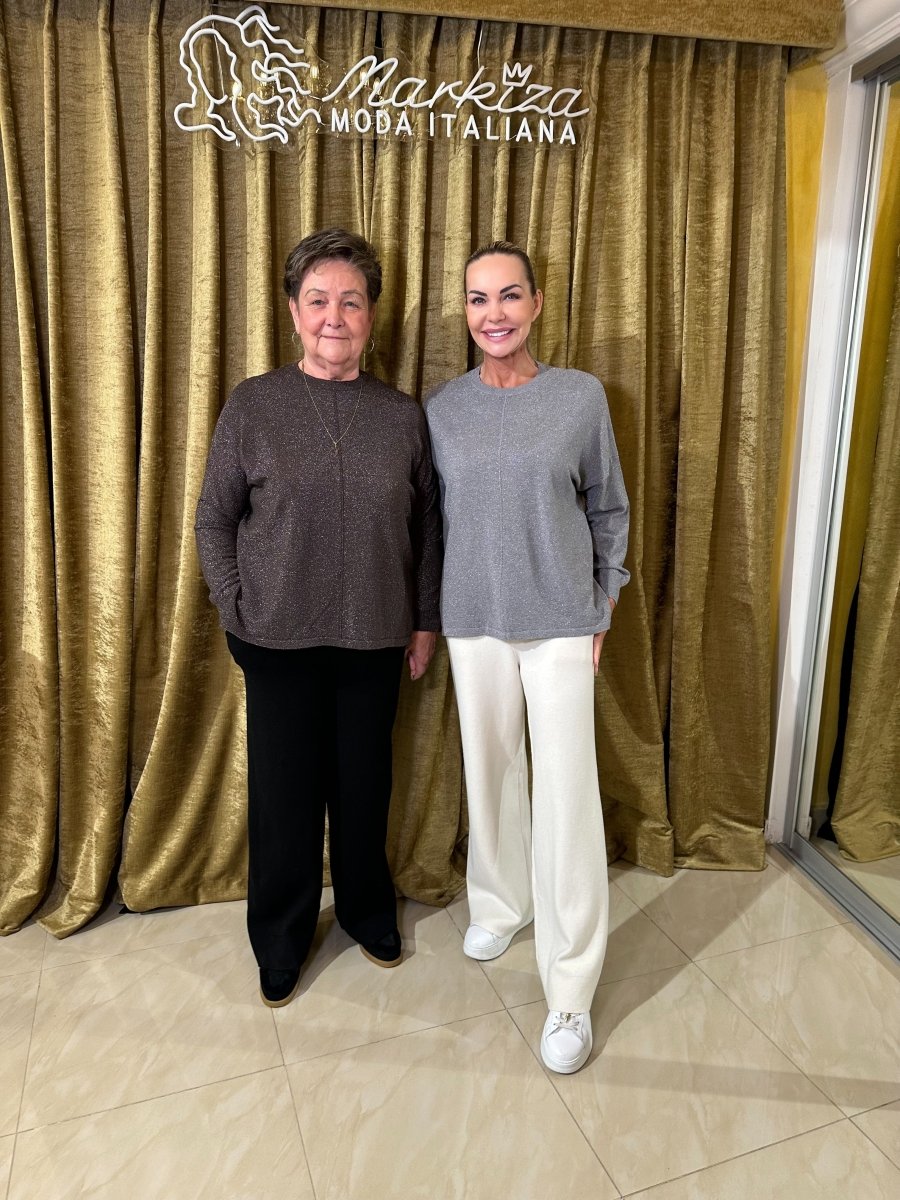 Sveter Lurex Comfort - Markiza Moda Italiana