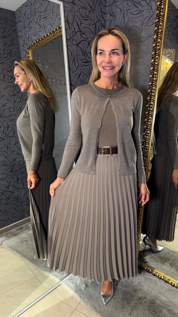Sveter Lurex na gombičky - Markiza Moda Italiana