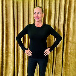 Sveter s gombičkami - Markiza Moda Italiana