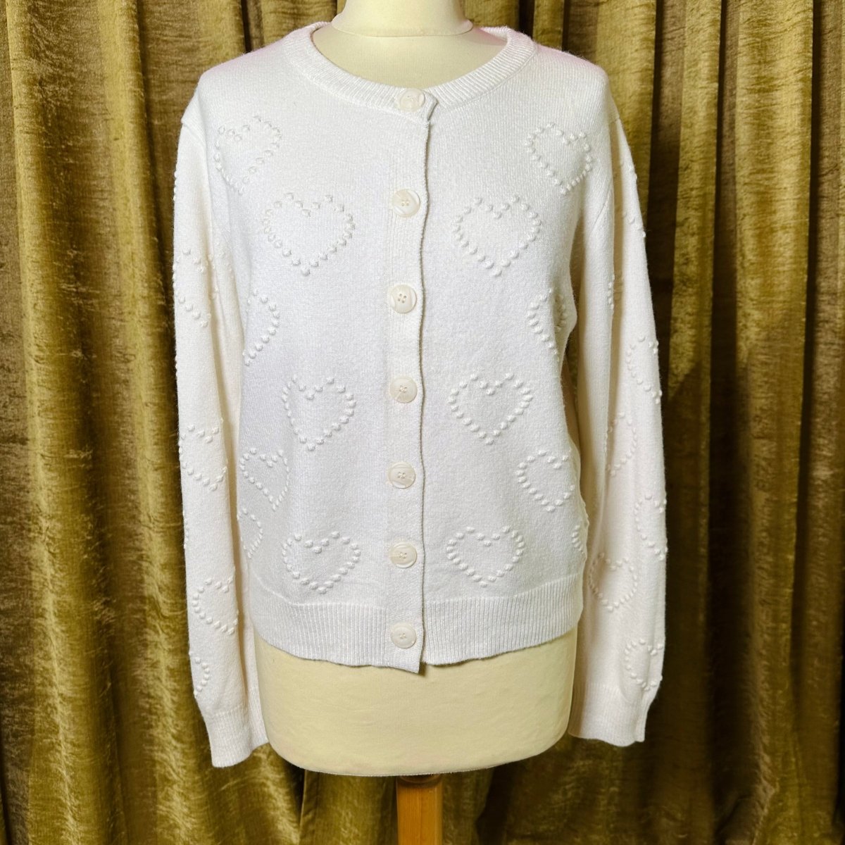 Sveter so srdiečkami - Markiza Moda Italiana