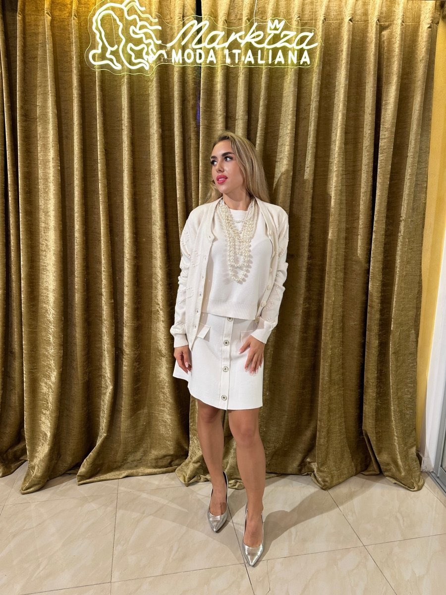 Sveter so srdiečkami - Markiza Moda Italiana