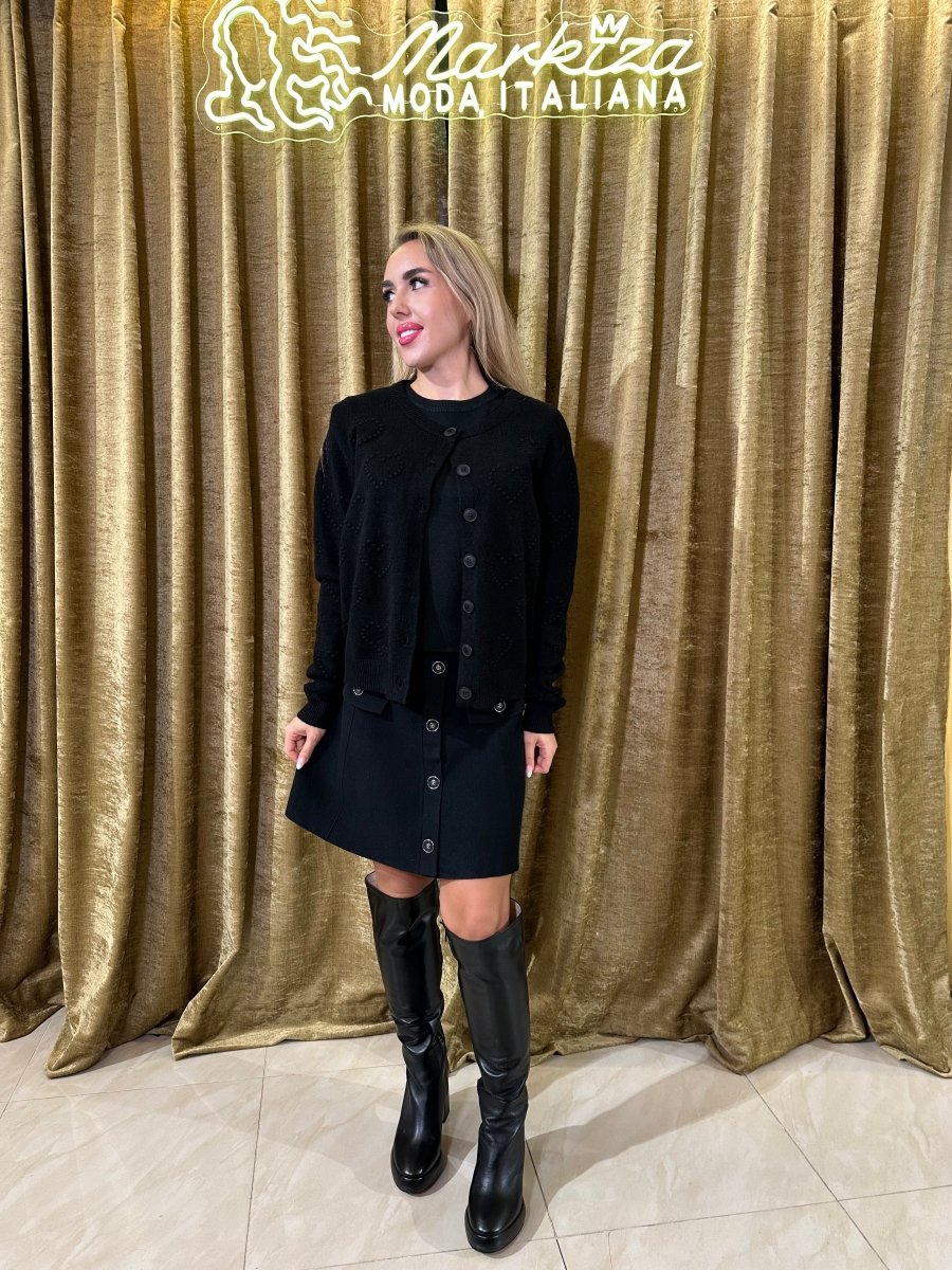 Sveter so srdiečkami - Markiza Moda Italiana