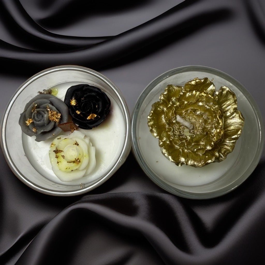 Sviečka Rose Royale + Rosa d’Oro - Markiza Moda Italiana