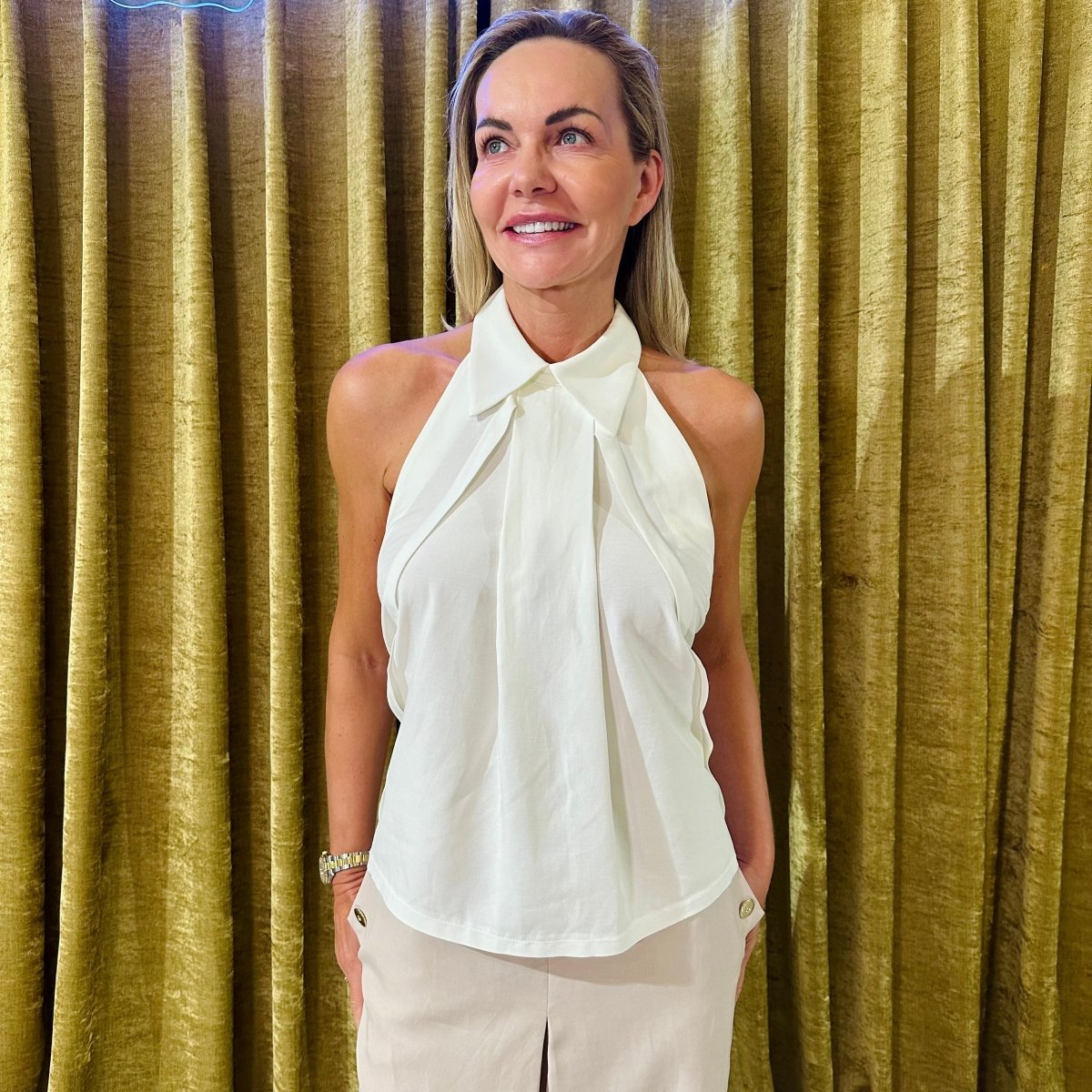 Top Bianco - Markiza Moda Italiana