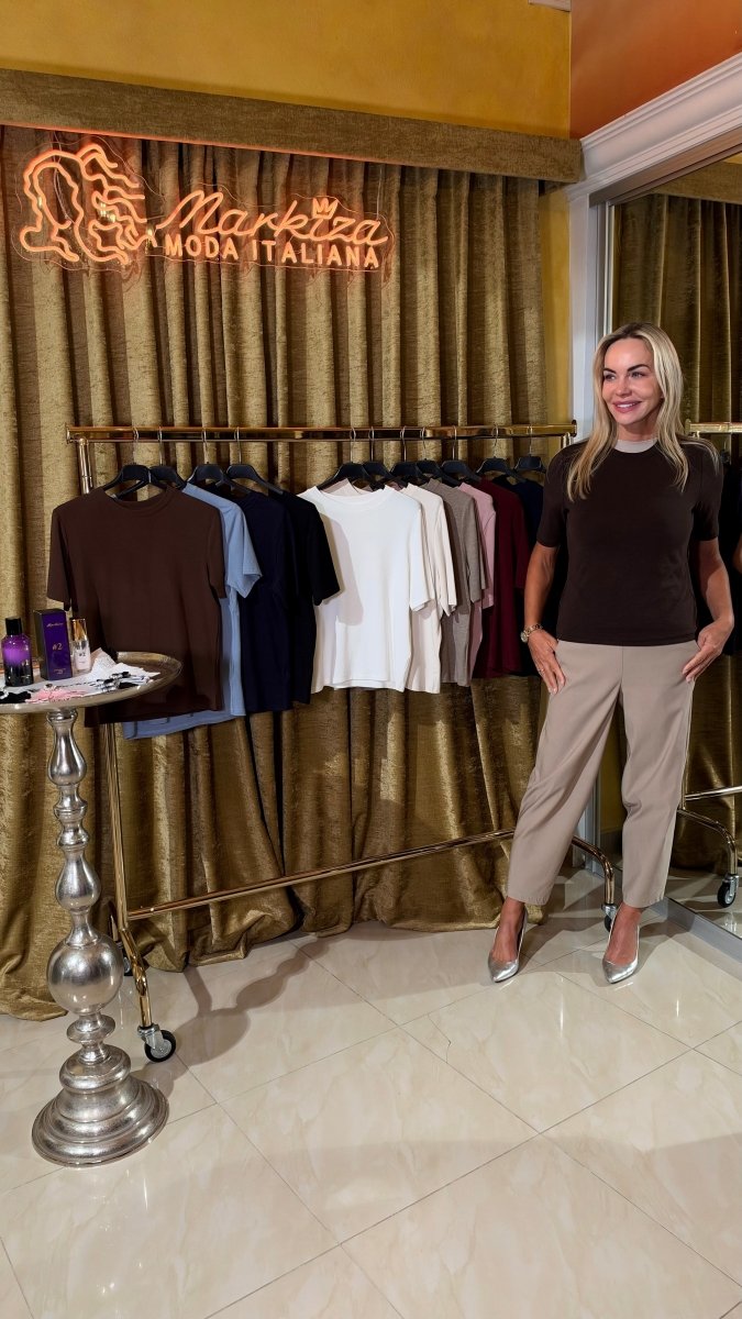Tričko Tifany plus - Markiza Moda Italiana