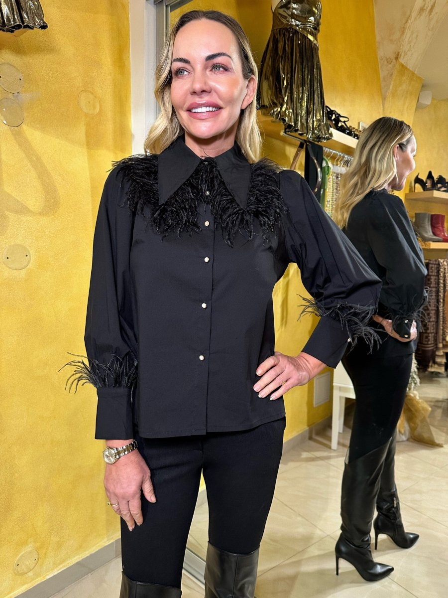 Blúzka Nero - Markiza Moda Italiana