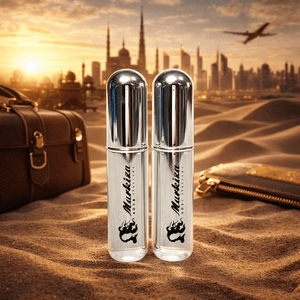 2x Mini dopĺňateľný flakón Silver - Markiza Moda Italiana