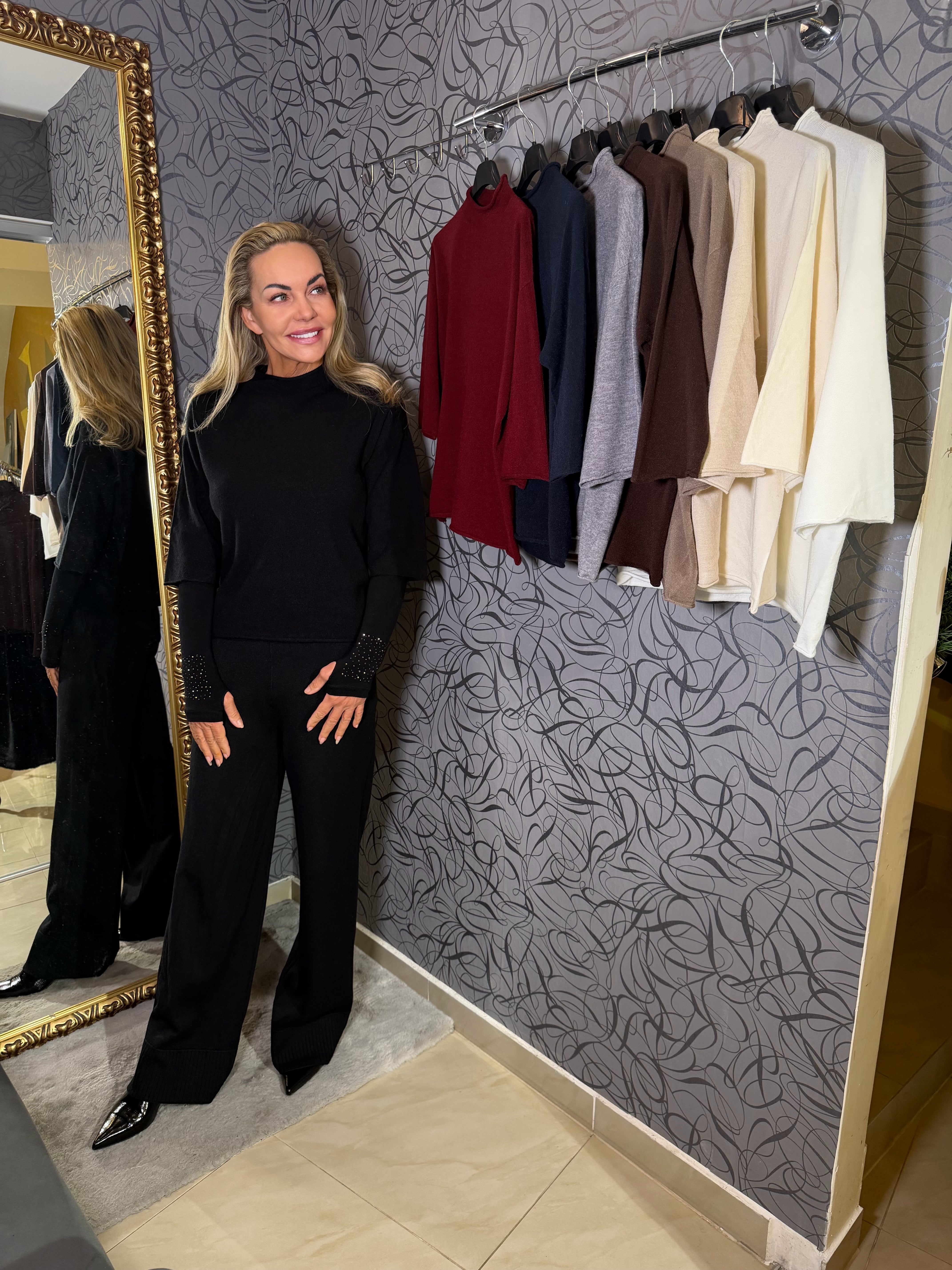 Sveter Athena s rukávom