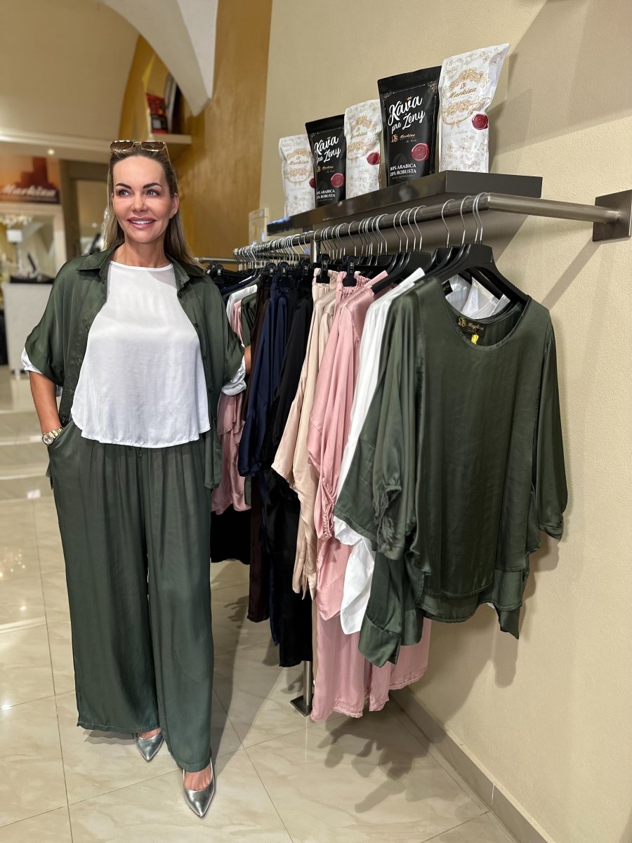 Blúzka košeľová Royal - Markiza Moda Italiana