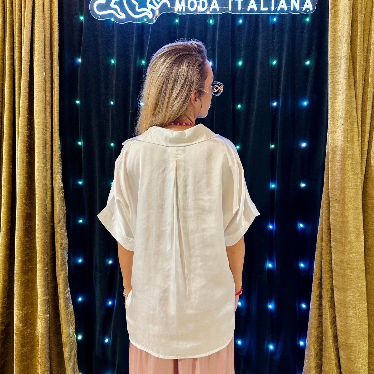 Blúzka košeľová Royal - Markiza Moda Italiana
