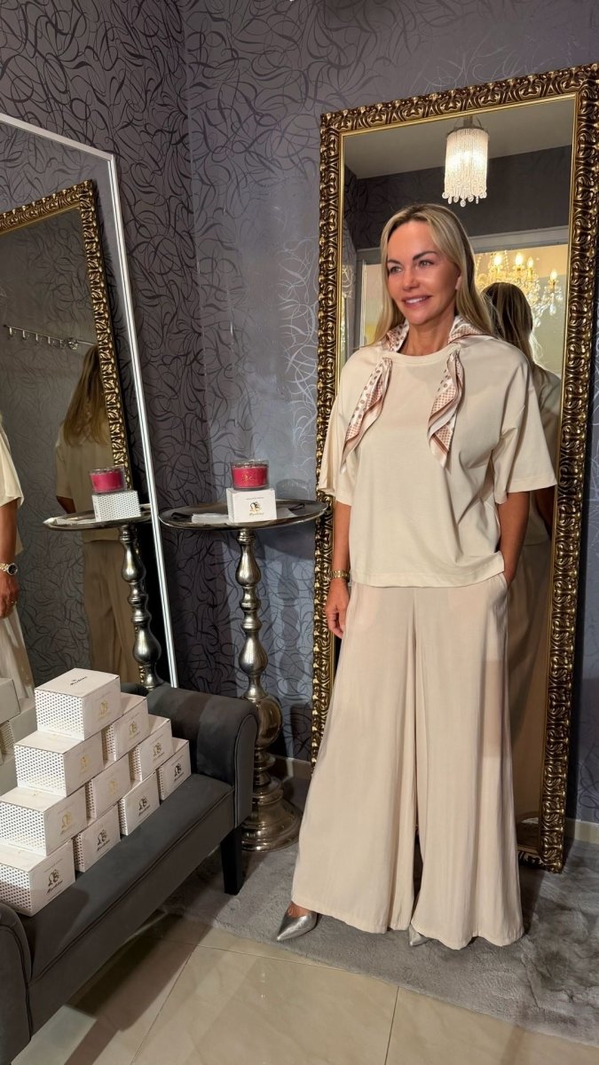 Blúzka so šatkou - Markiza Moda Italiana