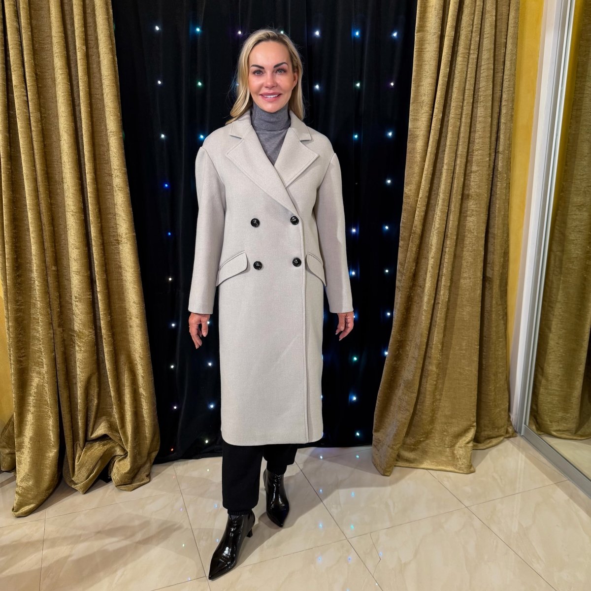 Kabát Grigio - Markiza Moda Italiana